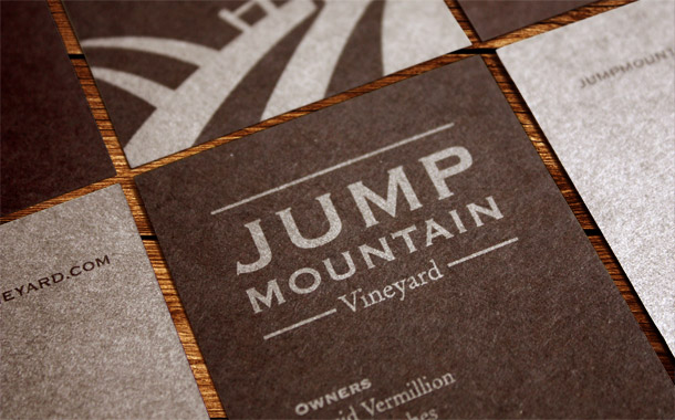 Jump Mountain Business Cards Jump Mountain Business Cards