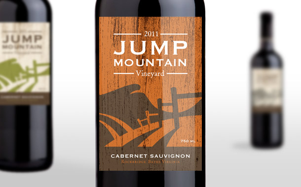 Jump Mountain Wine Label Jump Mountain Wine Label